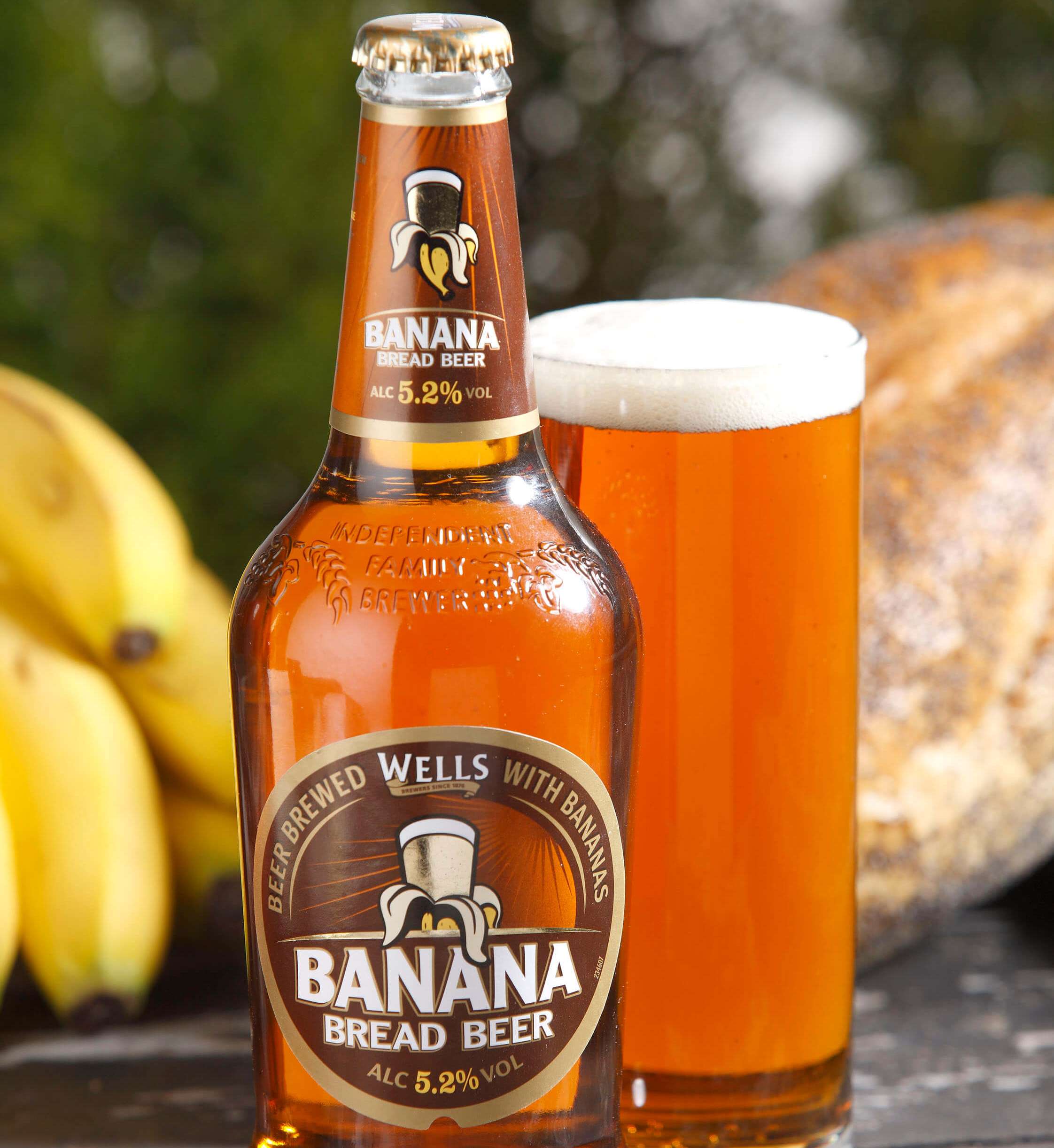 Пиво банановое BANANA Bread Beer